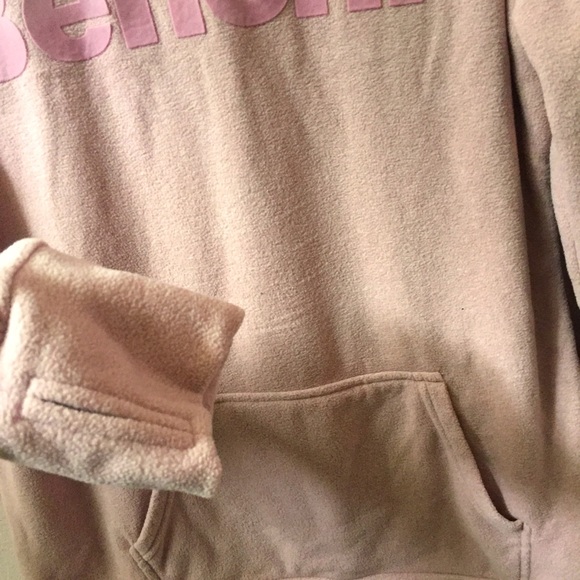 Bench Pink Fuzzy Style Snuggie Sweater Hoodie - Picture 3 of 6